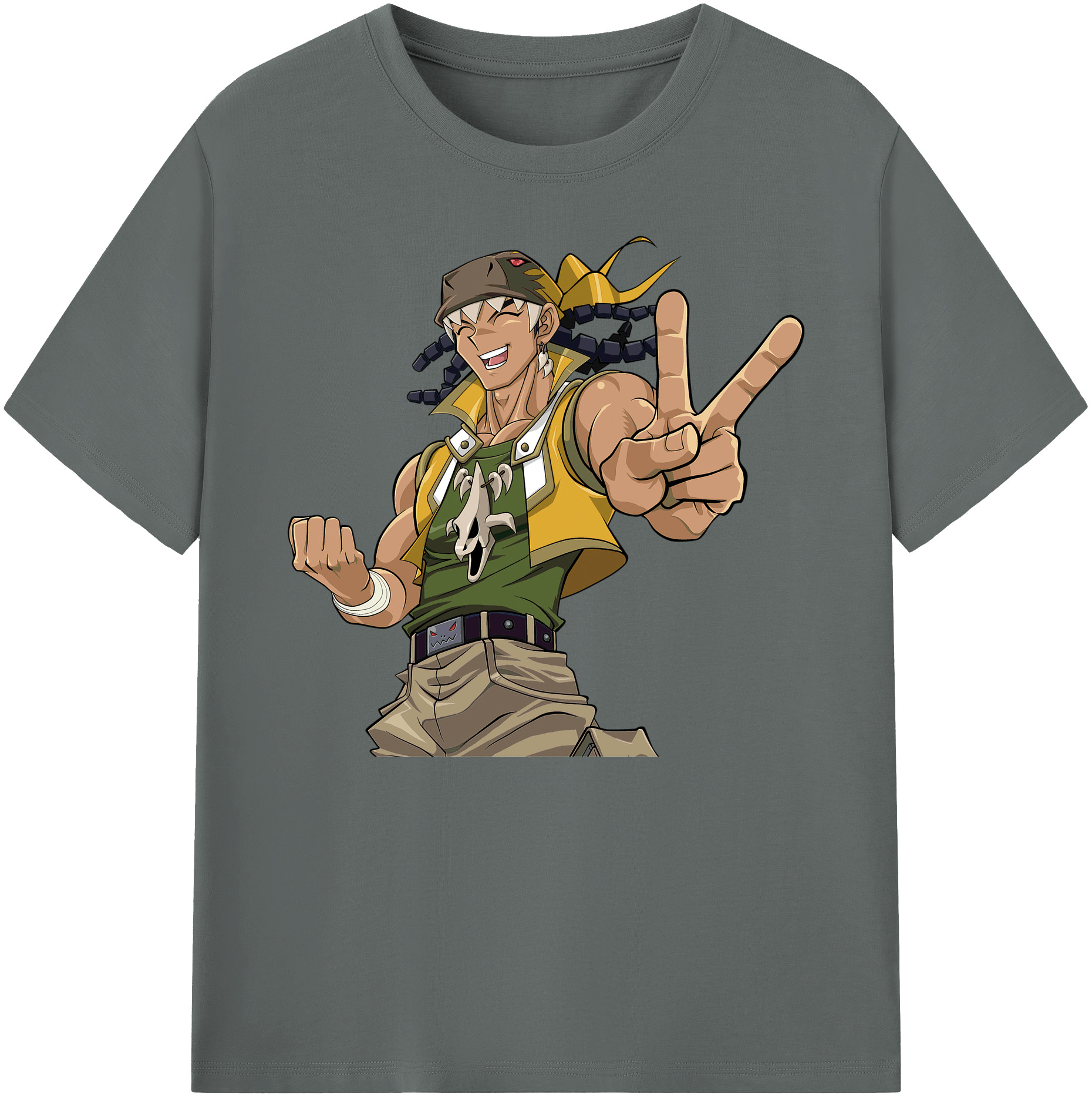 （画像用） 遊☆戯☆王 Yu-Gi-Oh! 綿100％ メンズ半袖Tシャツ｜肌触りやわらか＆通気性
